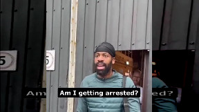 Getting arrested straight from prison