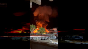 Israeli air strike in Gaza