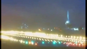 Plane fails to land amid typhoon in Taiwan