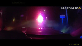 Illinois deputy stops runaway car, saves pregnant woman from plunging into lake