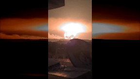 Israeli airstrike on an ammo depot in Tartus,Syria