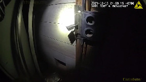 Casa Grande Bodycam video shows an officer rescuing a man from a burning building from a locked door