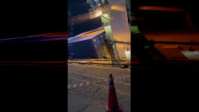 Container Ship Capsizes At Istanbul Port
