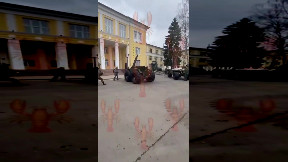 Vehicle runs over its controller ..