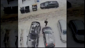 Guy got caught in a gravitational field