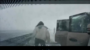 Dashcam video of 95 Cars Pile Up on Highway in Kazakhstan