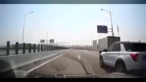 Road rage with an unexpected ending