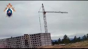 Tower crane collapse