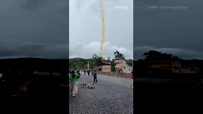 Part of Chinese rocket falls back on Earth