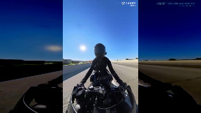 She got a speed wobble