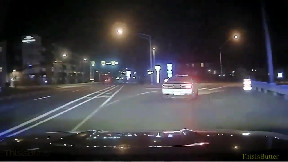 Suspect flees from a traffic stop and does burn-outs on I-24, crashes into Nashville officer
