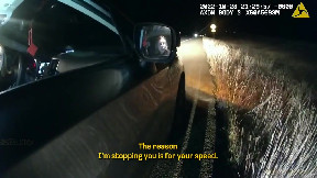 Bodycam shows Haley Butler-Moore being pulled over and doing a DUI test by a Drug Recognition Expert
