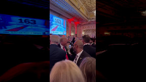 Trump prepares to celebrate at Mar-a-Lago headquarters