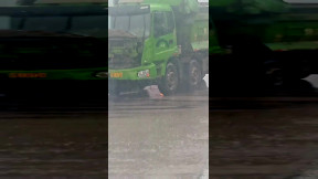 Man got out unscathed from twisted car accident