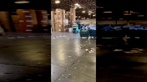 Forklift driver after getting fired