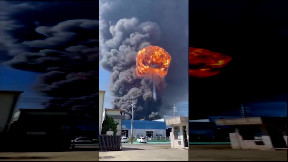 Huge blast rocks Chinese chemical plant