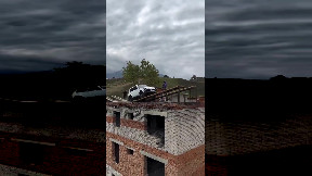 Daredevil performs a stunt ..