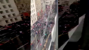 Car drives into crowd at Liverpool trophy parade