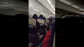 Hail-Damaged Flight