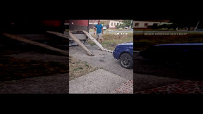 Loading a Car Onto a Truck
