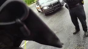 Bodycam video shows Georgia law enforcement coming to the aid of homeless couple, dogs