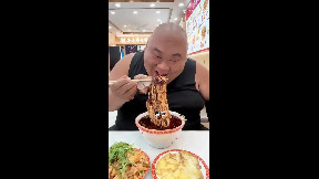 Man loves the noodle soups