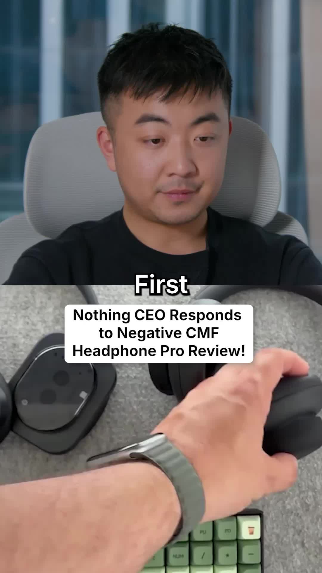 Reacting to Drew Lipps' CMF Headphone Pro review