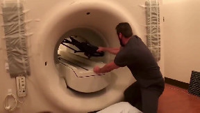 This is why metal is not allowed during an MRI