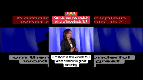 Kamala explains the definition of hypothesis.