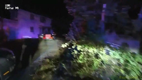 Dash and bodycam shows Parma police arrest teen in stolen car after a chase ended in Cleveland