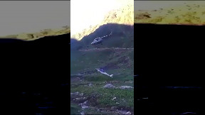 Indian Army Helicopter Accidentally Drops Chopper