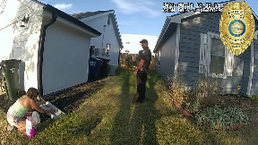 Lawrence Police release body camera video of goat capture