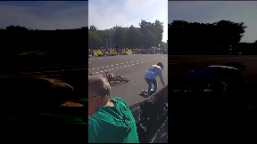 Bike Stunt Gone Wrong