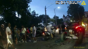 Providence police bodycam footage shows officer punching man during arrest