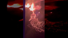 Iceland volcano eruption