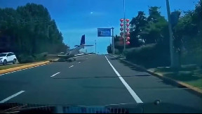 Light aircraft makes crash landing in China