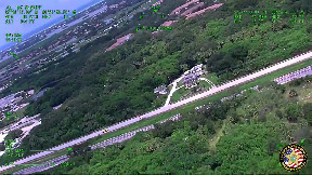 Indian River County deputies arrest motorcyclist who tried to flee from a helicopter