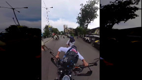 Tight squeeze motorcycle scarf
