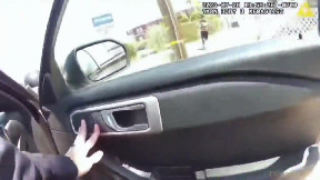 Bakersfield PD releases body worn camera footage of officer chasing down suspect
