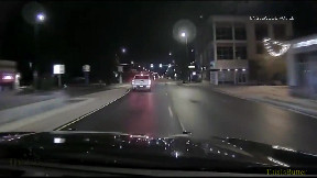 Dashcam video shows suspect shooting at Englewood officers during police chase