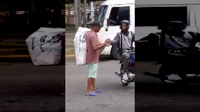 Cocky Biker Comeuppance