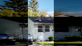 Driver in Crash Ends Up on Roof