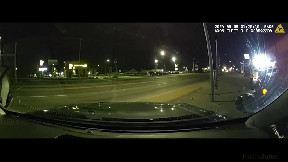 Dashcam shows police chase from Springdale that left one person dead in crash in Fayetteville