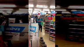 Badass Lady Stops Shoplifter