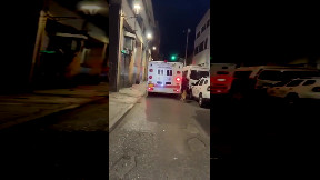 Dog chases ambulance carrying owner