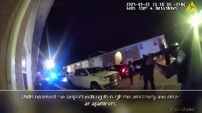 Atlanta police bodycam shows the arrest of a man for shooting at an animal control officer