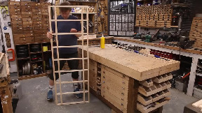 messing about in the workshop - with old pallets..