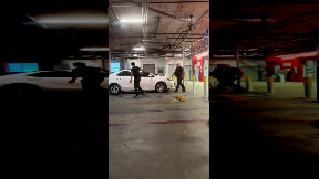 Why security officer not letting him get his jacket?