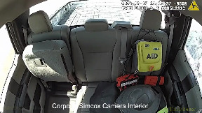 Colorado State Patrol release footage of an ambush attack on Cpl. Tye Simcox, along US highawy 36