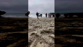 Boatload of migrants storm onto California beach